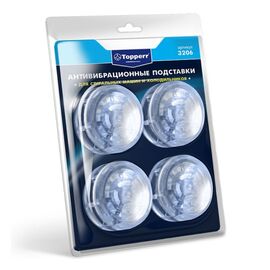  Антивибрационные подставки Topperr 3206 белые 